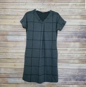 BOMBOM Plaid Dress Small